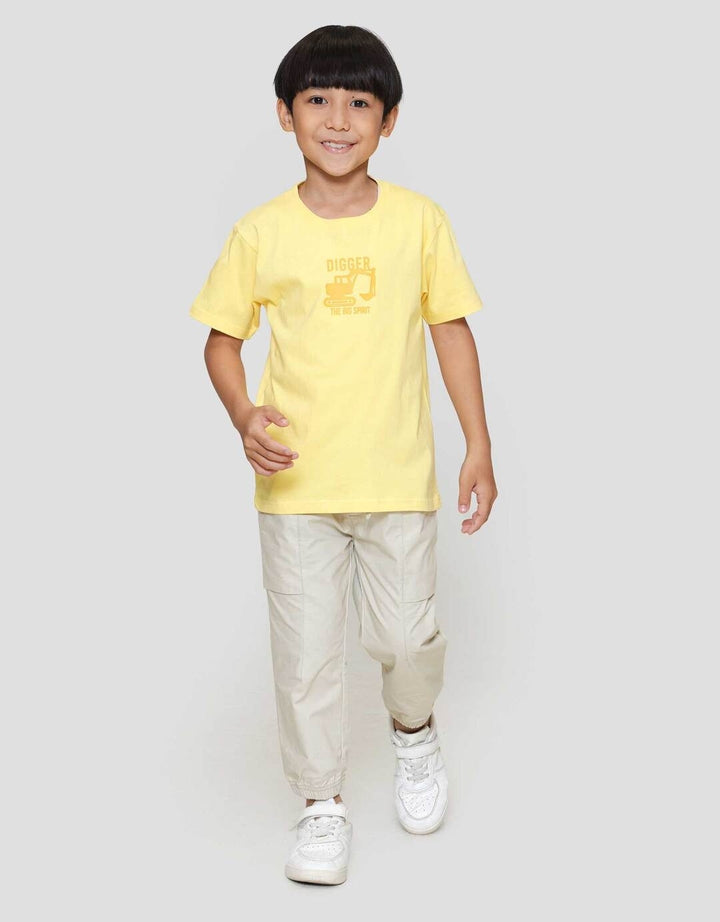 Little M Digger Kaos Anak Laki-laki