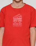 Little M Rescue Kaos Anak Laki-laki