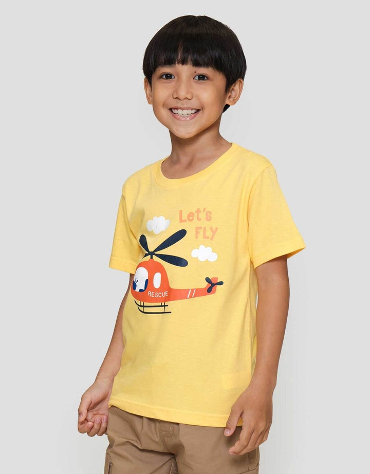 Little M Lets Fly Kaos Anak Laki-laki