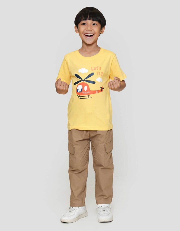 Little M Lets Fly Kaos Anak Laki-laki