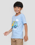 Little M Truck Heavy Duty Kaos Anak Laki-laki