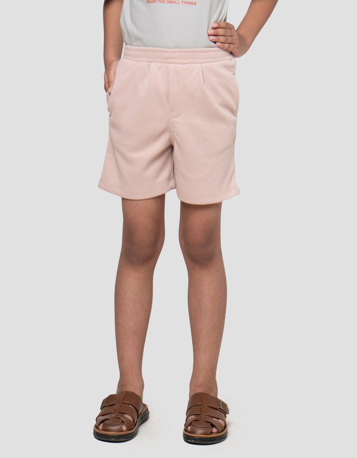 Little M Texture Kantong Celana Pendek Anak Laki-laki