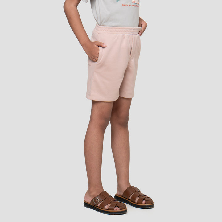 Little M Texture Kantong Celana Pendek Anak Laki-laki