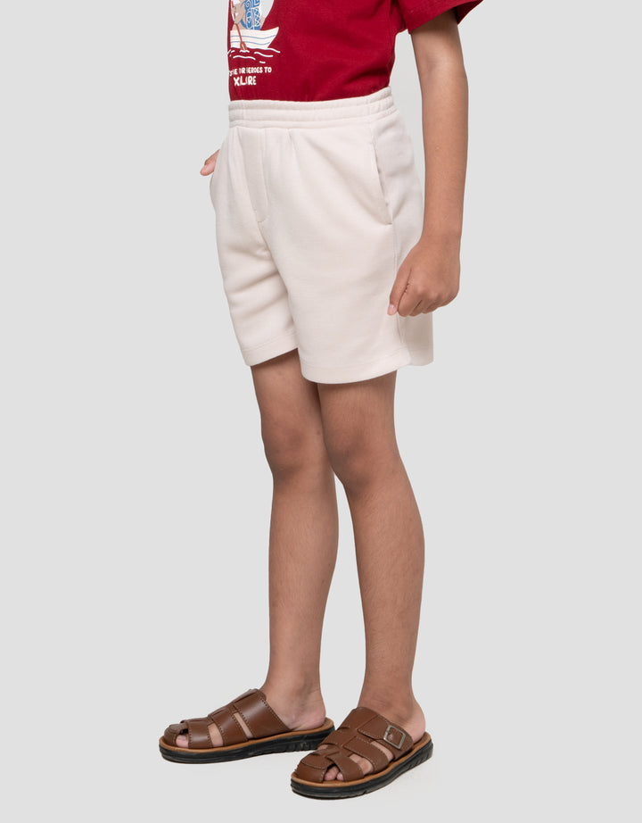 Little M Texture Kantong Celana Pendek Anak Laki-laki