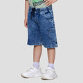 Little M Wash Rib Celana Denim Anak Laki-laki