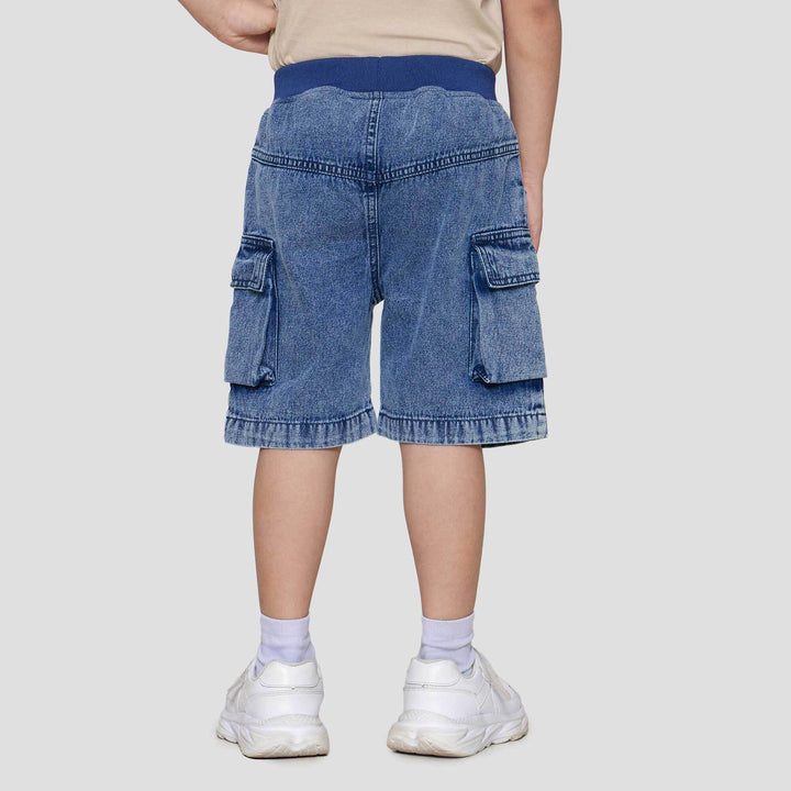 Little M Cargo Celana Denim Anak Laki-laki