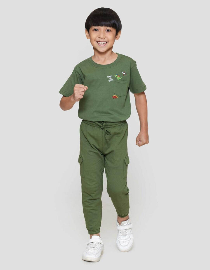 Little M Kantong Jogger Anak Laki-laki