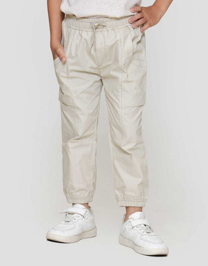 Little M Woven Melingkar Jogger Anak Laki-laki