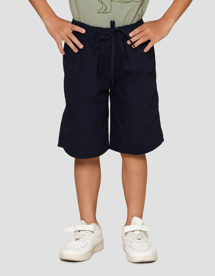 Little M Crop Cut Sewn Celana Pendek Anak Laki-laki