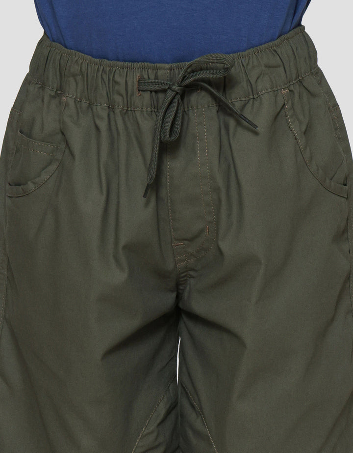 Little M Crop Cut Sewn Celana Pendek Anak Laki-laki