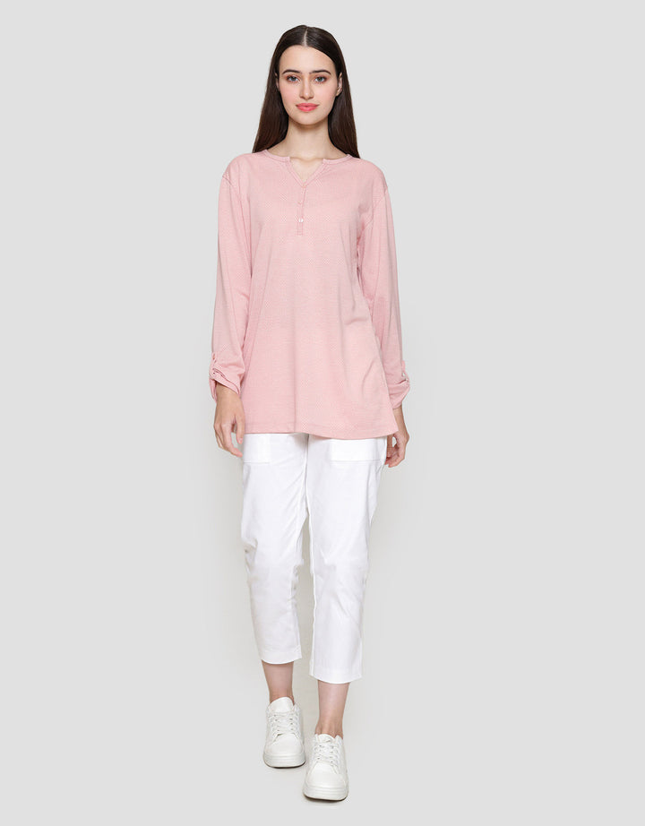 MxM Connexion Triple Button Blouse Wanita