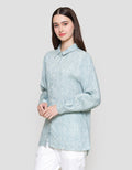 MxM Connexion Motif Full Stripe Blouse Wanita