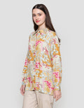 MxM Connexion Motif Floral Blouse Wanita