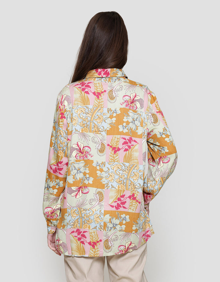 MxM Connexion Motif Floral Blouse Wanita