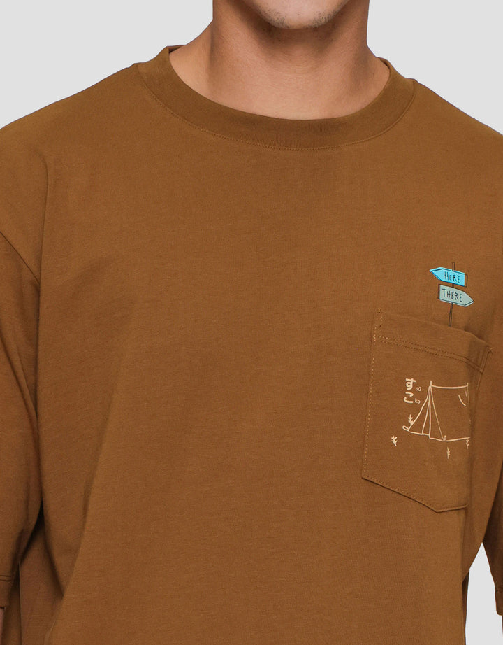 Suko Pocket Kaos Oversize Pria