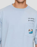 Suko Pocket Life Is Better Kaos Oversize Pria