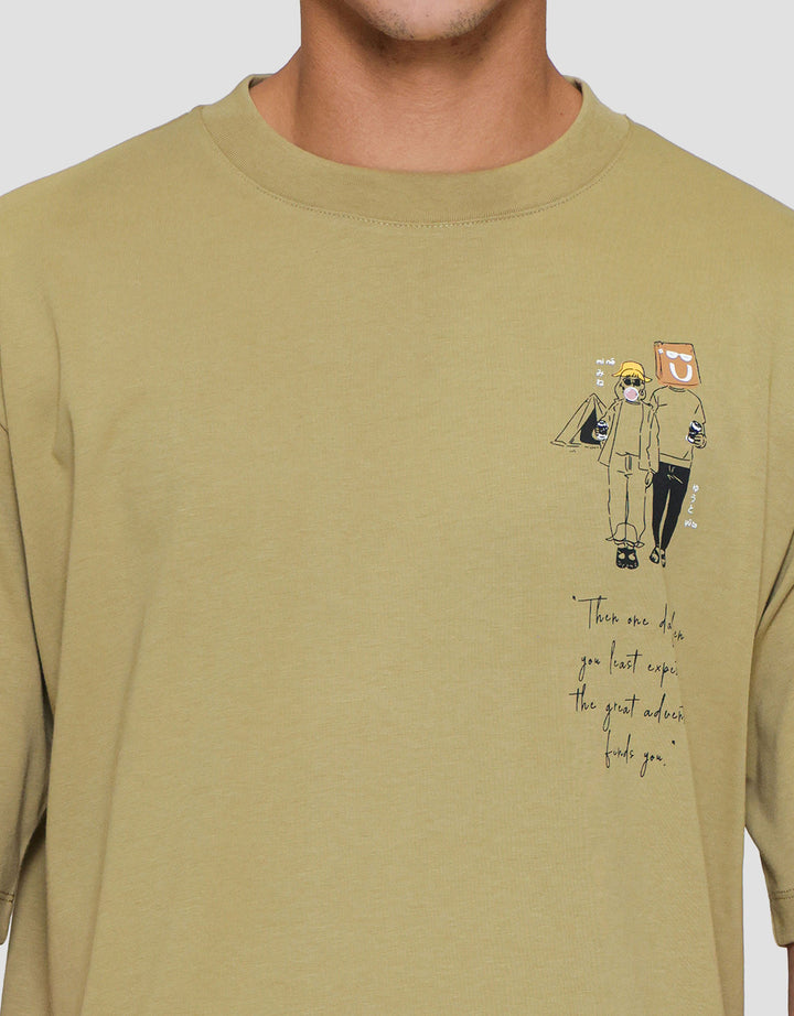 Suko Graphic Simply Kaos Oversize Pria