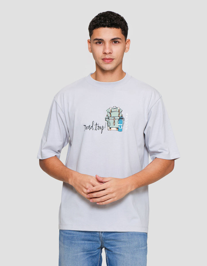 Suko Graphic Bag Kaos Oversize Pria