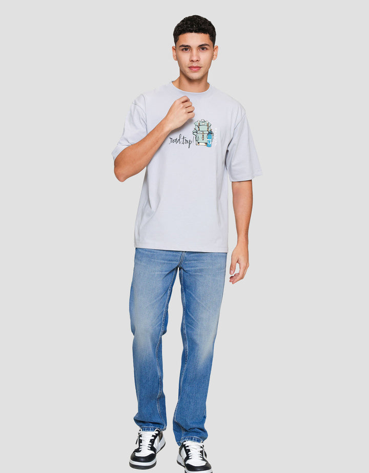 Suko Graphic Bag Kaos Oversize Pria