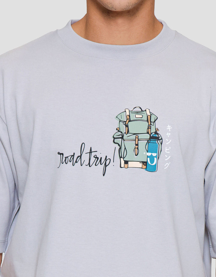 Suko Graphic Bag Kaos Oversize Pria