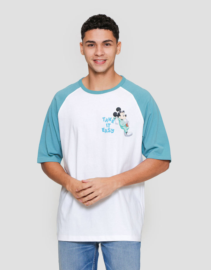 Suko Graphic Men Mickey And Friends WordingKaos Pria