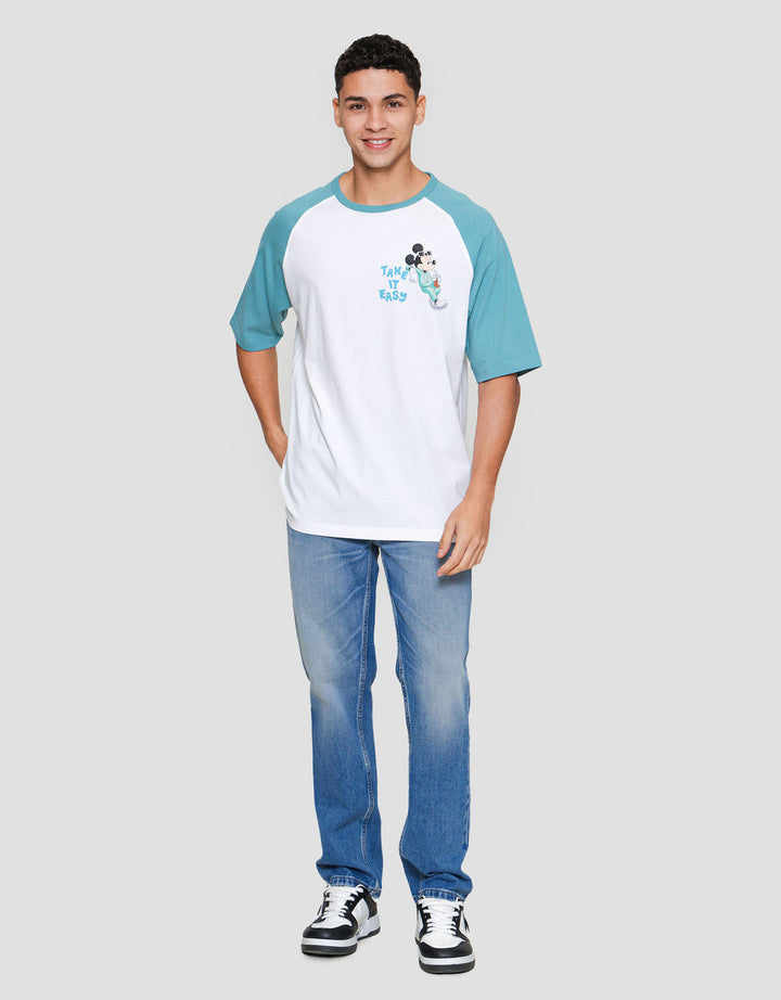 Suko Graphic Men Mickey And Friends WordingKaos Pria