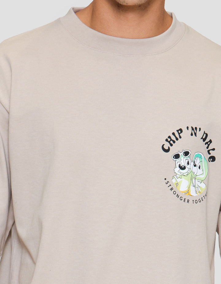 Suko Graphic Men Mickey And Friends Stronger Kaos Oversize Pria