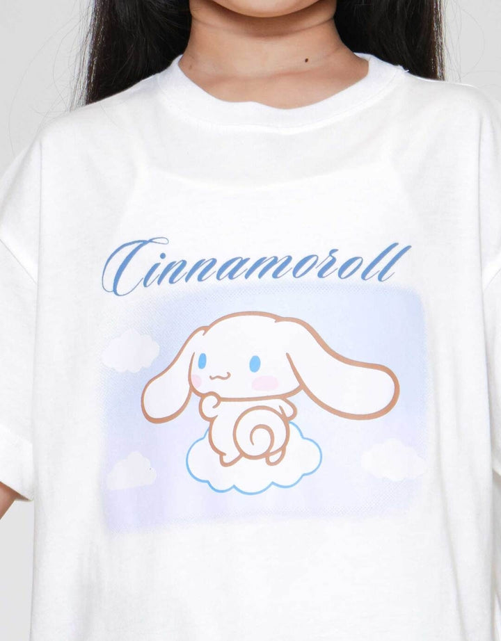 Character Cinnamoroll Awan Kaos Anak Perempuan