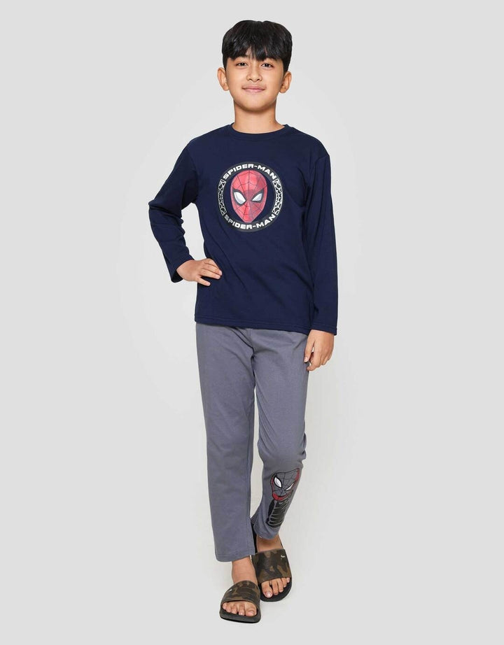 Marvel Spiderman Piyama Setelan Anak Laki-laki