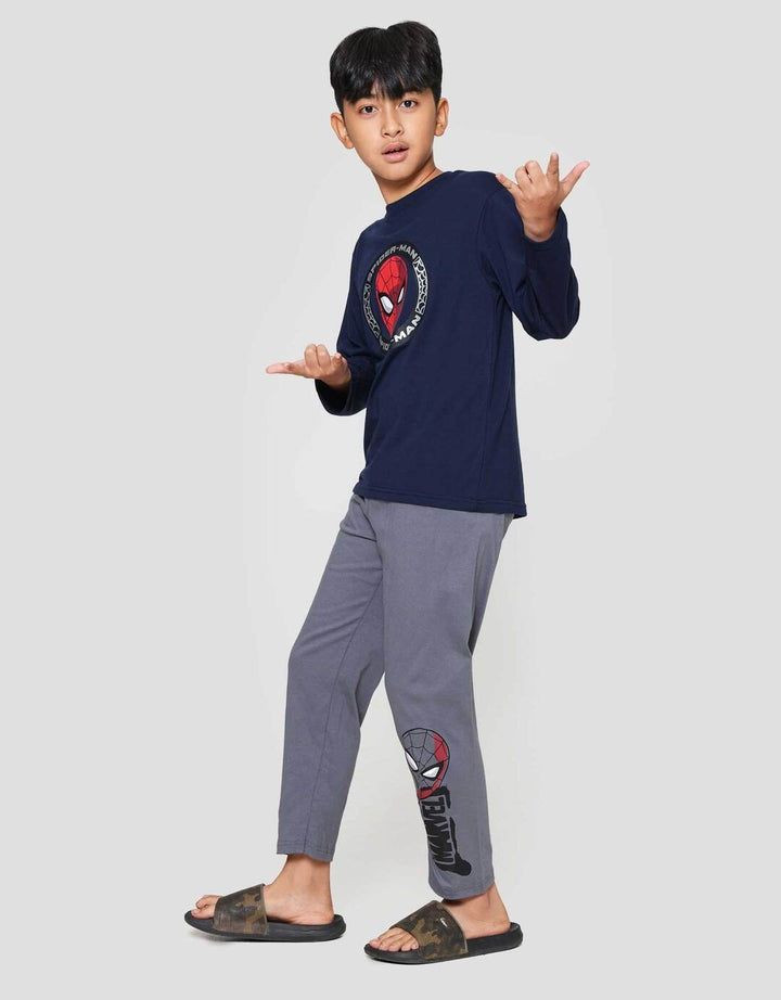 Marvel Spiderman Piyama Setelan Anak Laki-laki