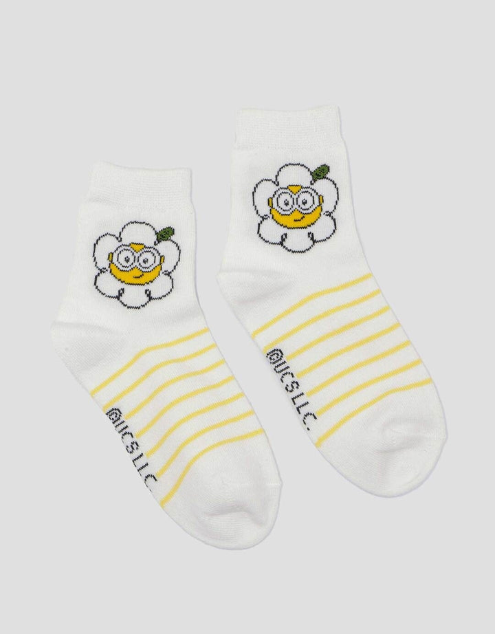 Character Print Minions Kaus Kaki Anak Laki-laki