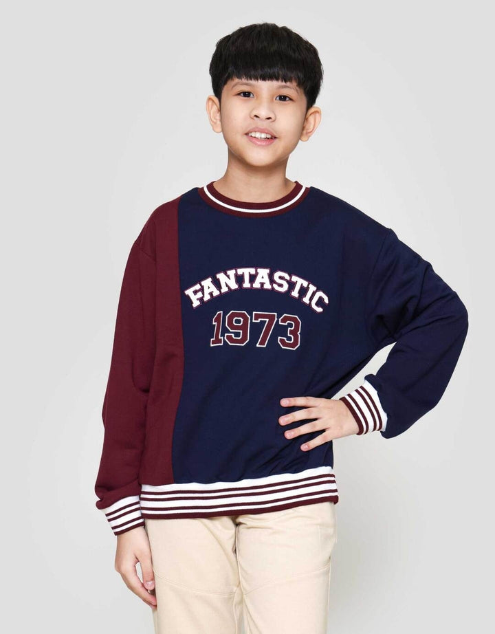 Nevada Print Fantastic Sweater Anak Laki-laki