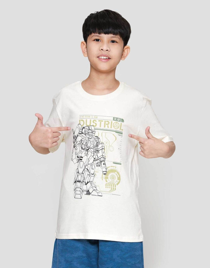 Nevada Print Robot Dustrial Kaos Anak Laki-laki