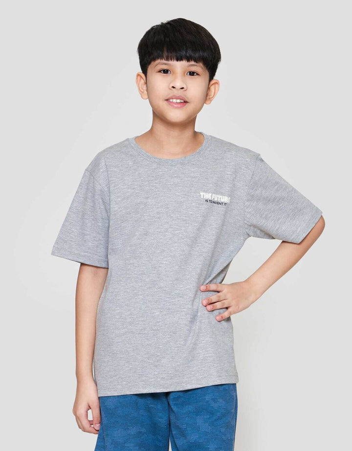 Nevada Two Sided Print Robot The Future Kaos Anak Laki-laki