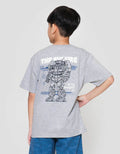 Nevada Two Sided Print Robot The Future Kaos Anak Laki-laki