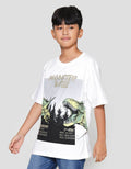 Nevada Print Dino Monster Battle Kaos Anak Laki-laki
