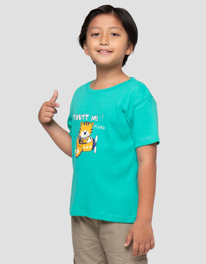 MxM Little M Print Trust Me Kaos Anak Laki-laki