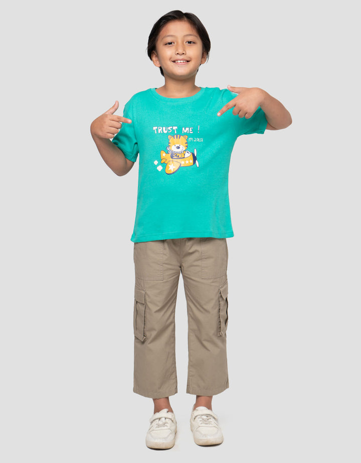 MxM Little M Print Trust Me Kaos Anak Laki-laki