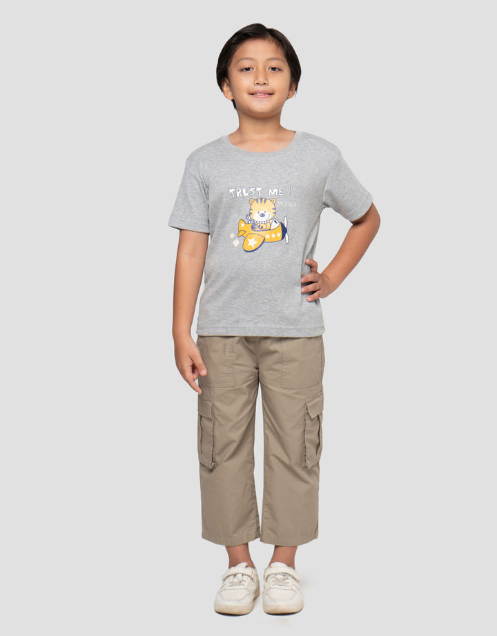 MxM Little M Print Trust Me Kaos Anak Laki-laki