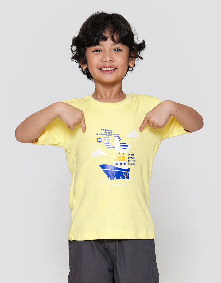 MxM Little M Print Duck Kaos Anak Laki-laki