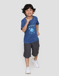 MxM Little M Print Space Kaos Anak Laki-laki