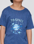 MxM Little M Print Space Kaos Anak Laki-laki