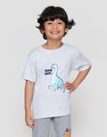 MxM Little M Print Dino Kaos Anak Laki-laki