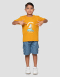 MxM Little M Print Adventure Kaos Anak Laki-Laki