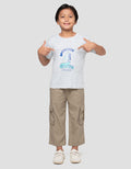 MxM Little M Print Adventure Kaos Anak Laki-laki