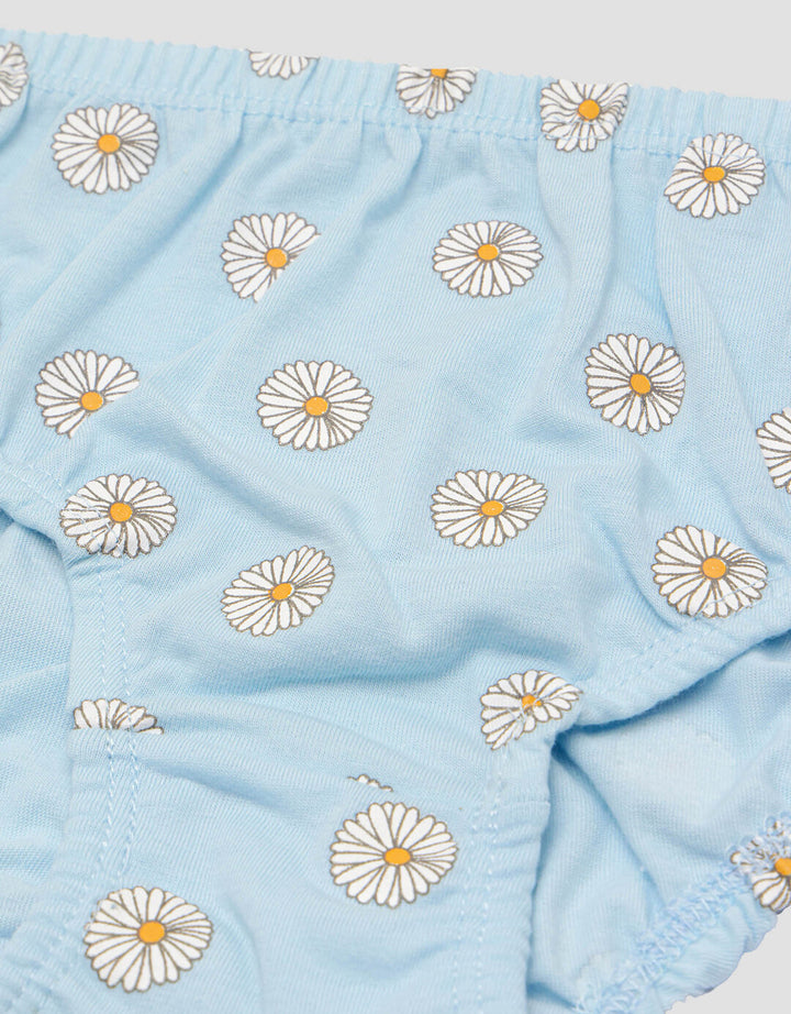 Little M Satuan Full Print Daisy Celana Dalam Bayi Perempuan