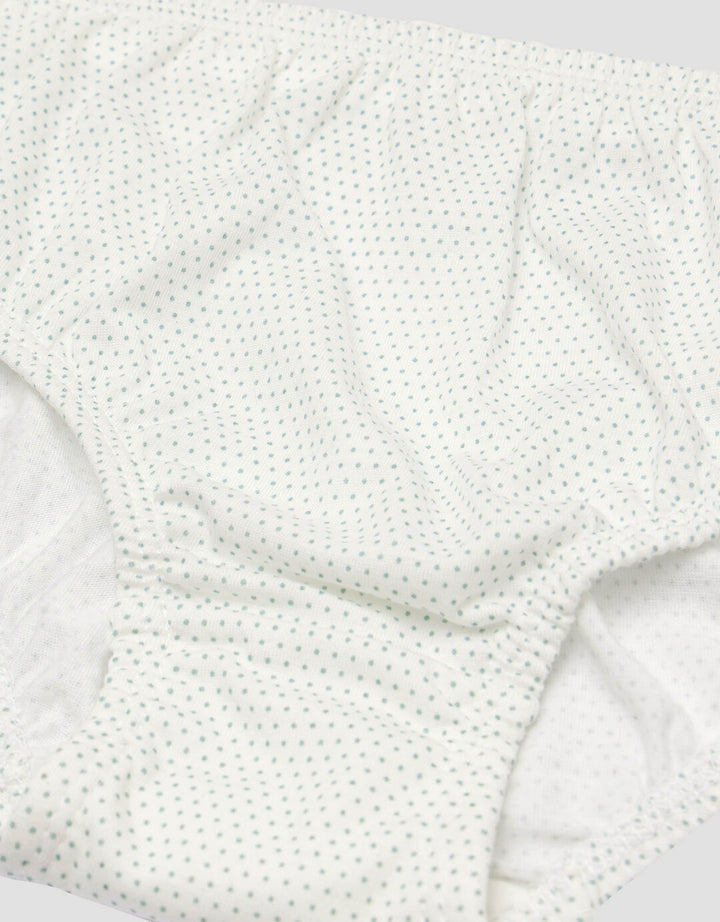 Little M Satuan Full Print Polkadot Celana Dalam Bayi Perempuan