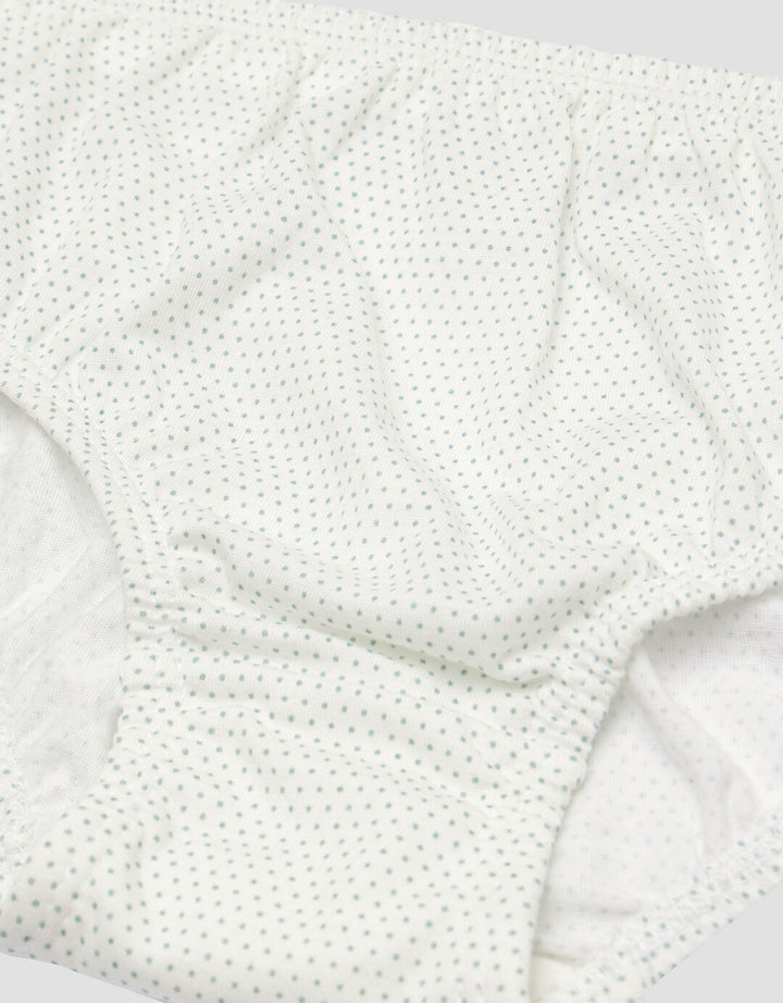 Little M Satuan Full Print Polkadot Celana Dalam Bayi Perempuan