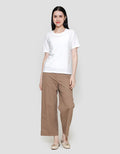 St. Yves Regular Jacquard Tees Kaos Wanita