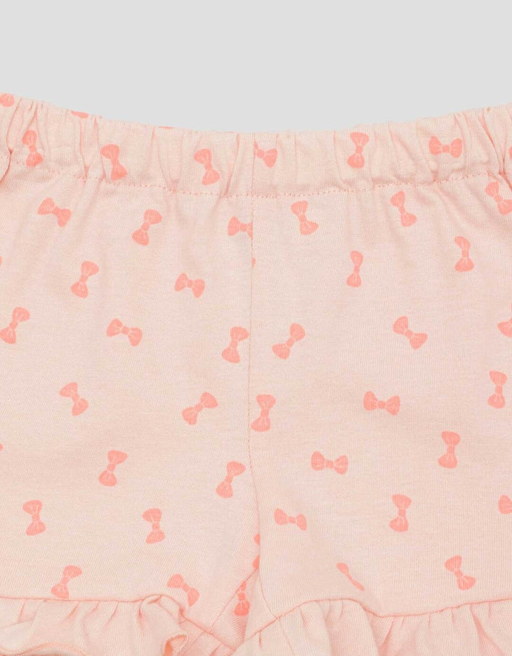 Little M Print Rabits Setelan Baju Anak Perempuan